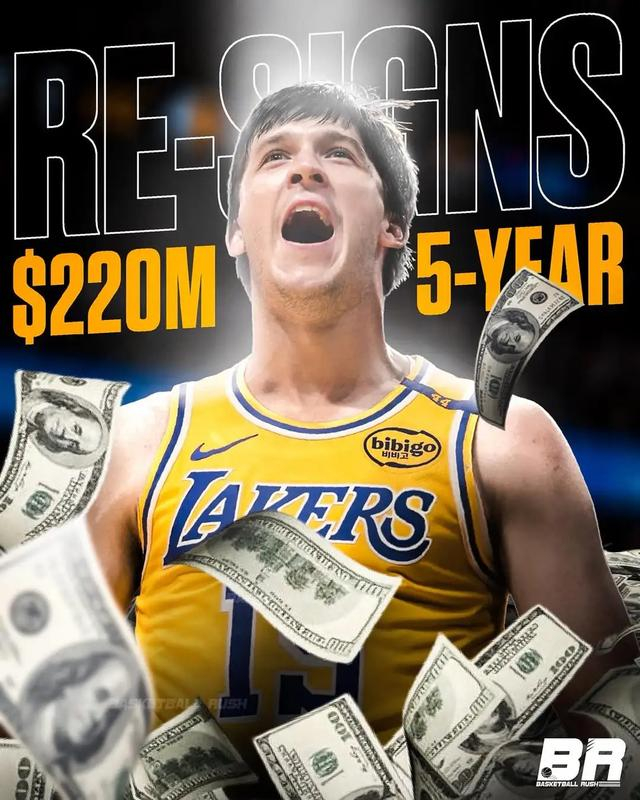华体会体育-确定跳合同!5000万啊!湖人可太富裕了,10年来第1次|里夫斯|奥斯汀·里夫斯|洛杉矶湖人队|德文-布克|自由球员_新浪体育_新浪新闻